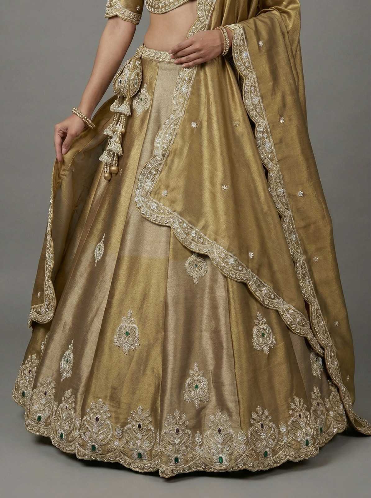 Premium Silk Embroidered Lehenga