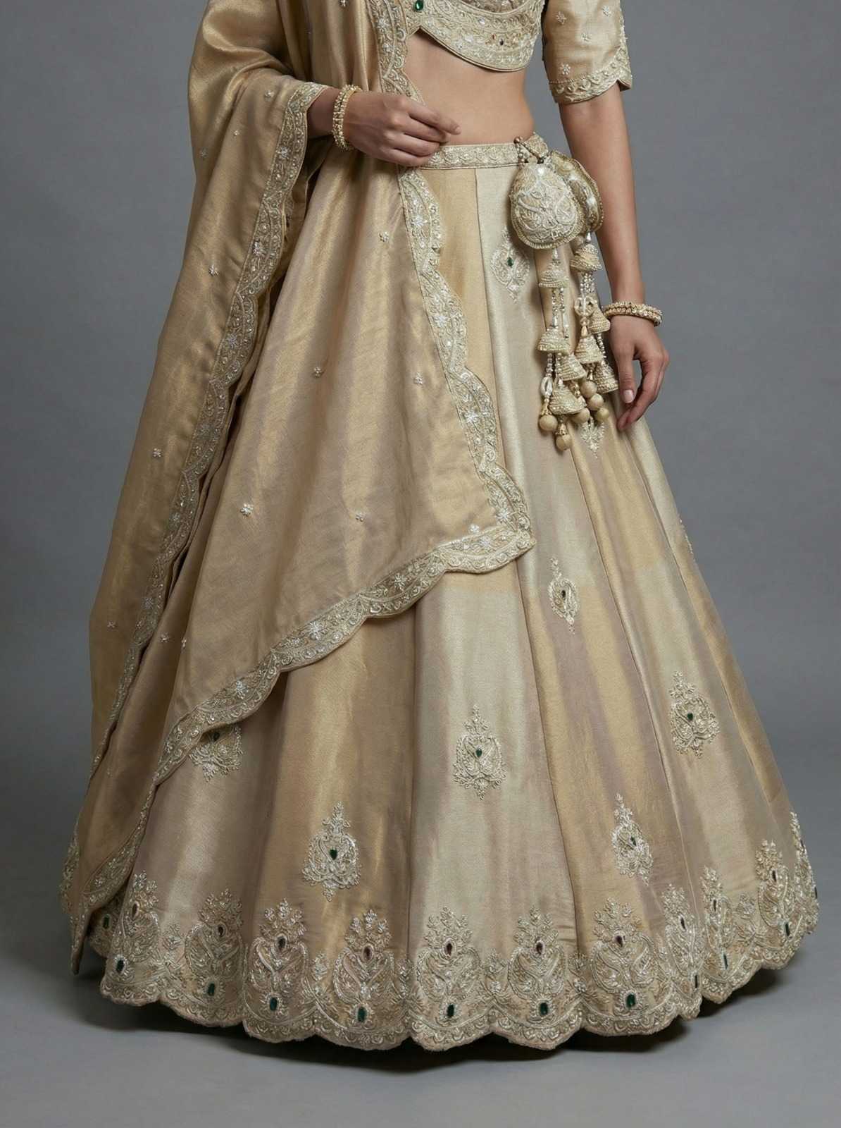 Premium Silk Embroidered Lehenga