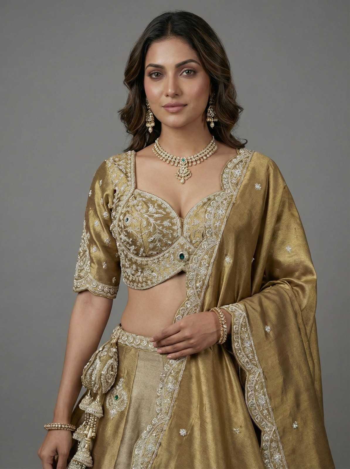 Premium Silk Embroidered Lehenga