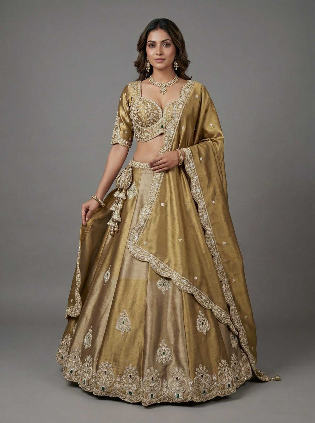 Premium Silk Embroidered Lehenga