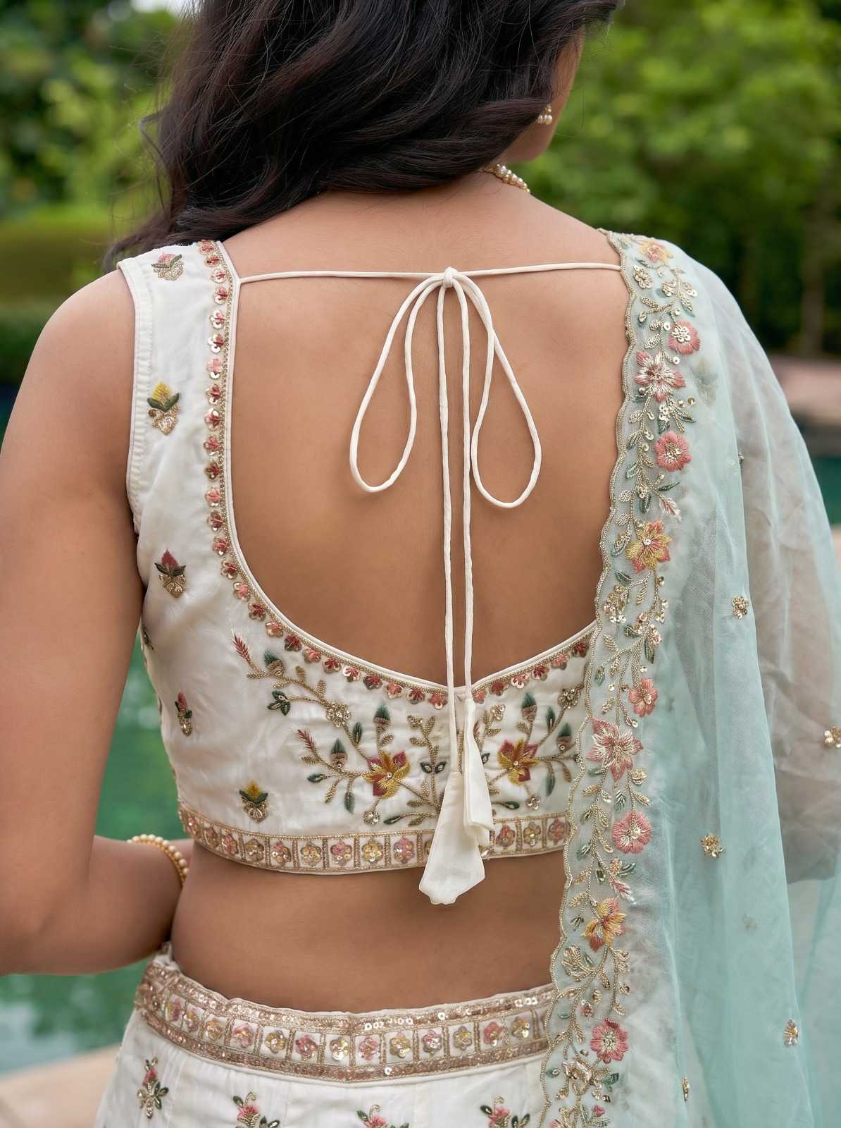 Organza Traditional Lehenga