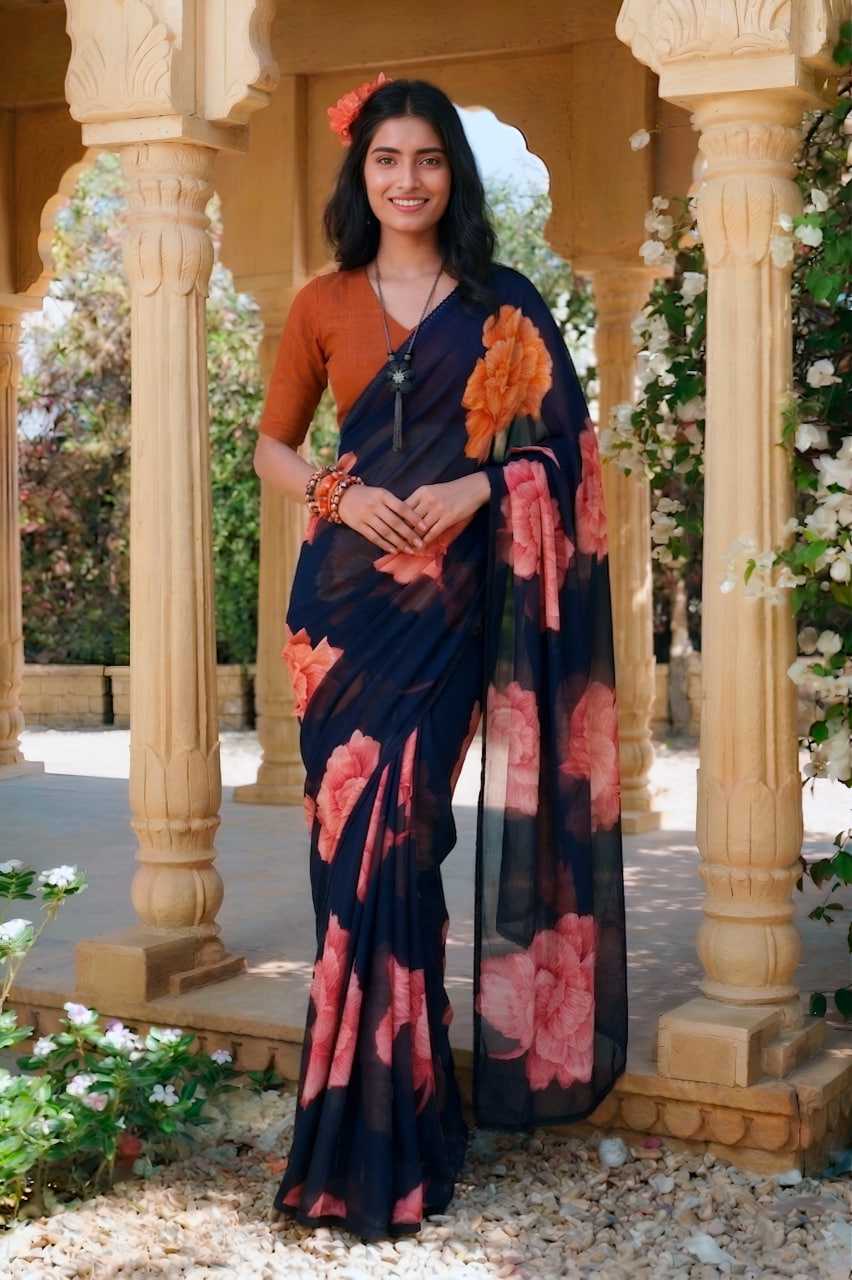 Printed Saree