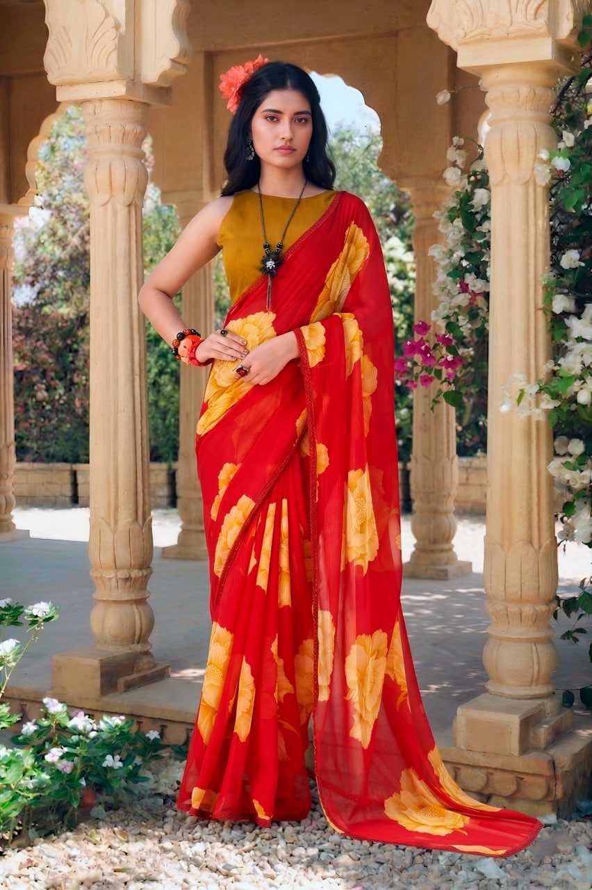 Printed Saree