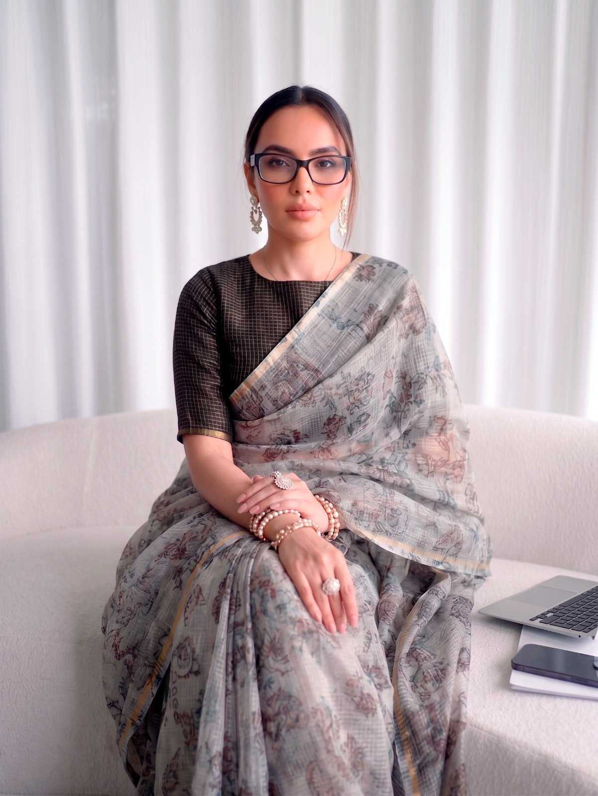 Soft Kota Printed Saree