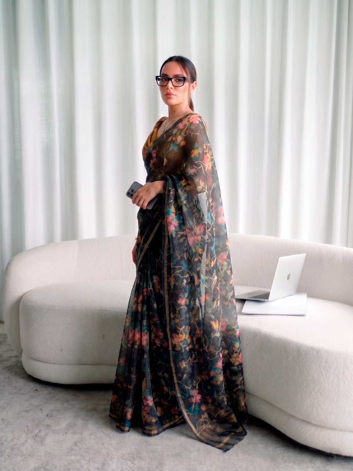 Soft Kota Printed Saree