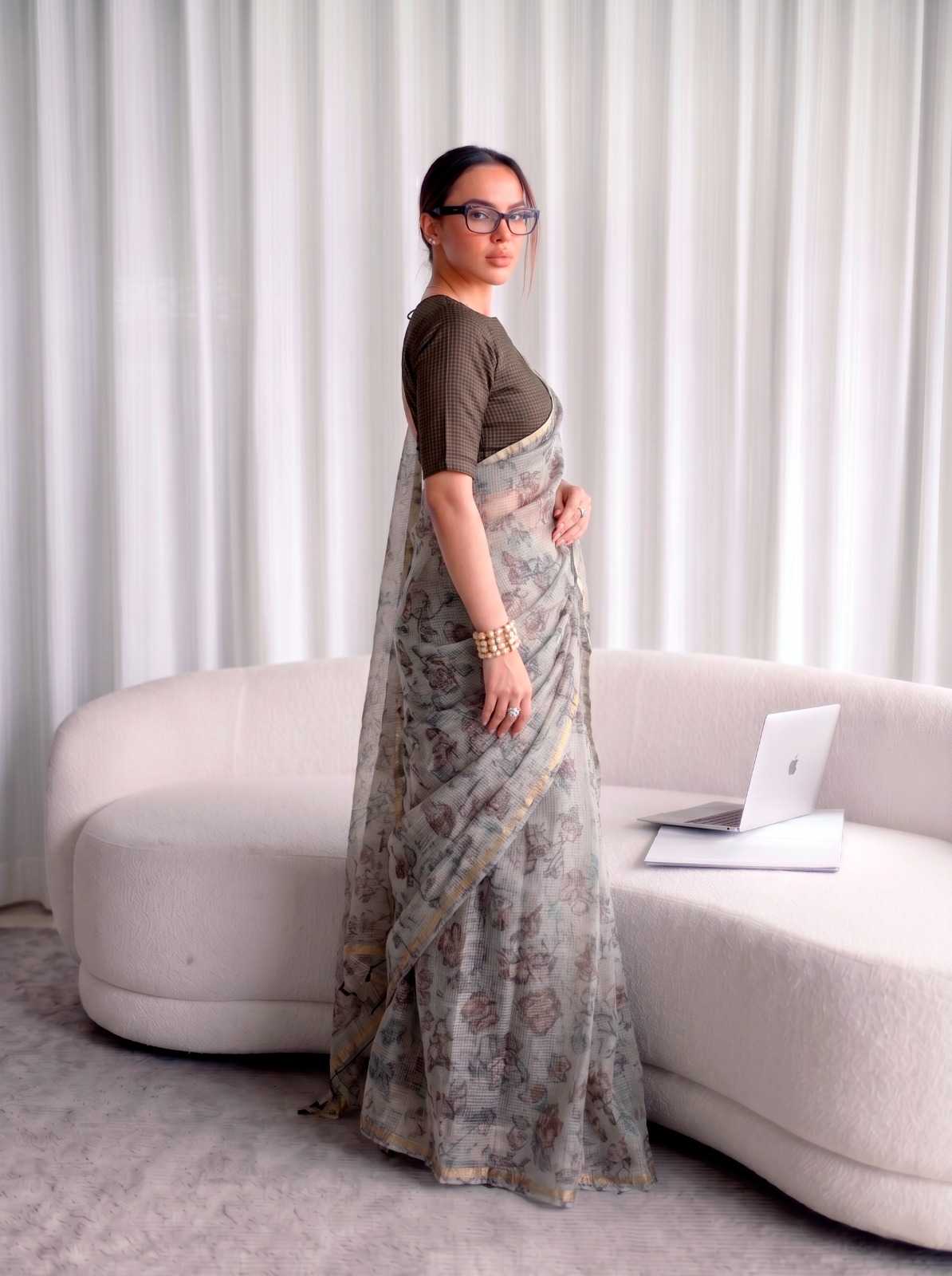 Soft Kota Printed Saree