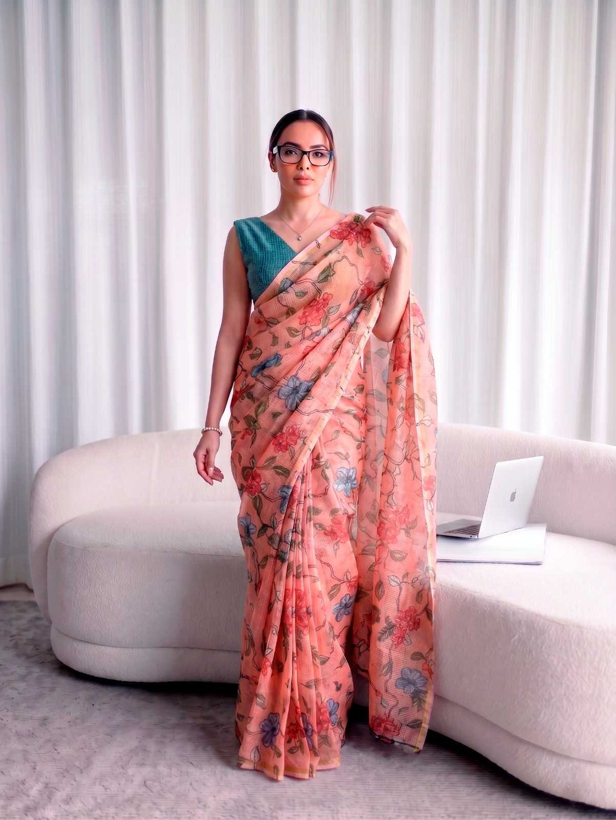 Soft Kota Printed Saree