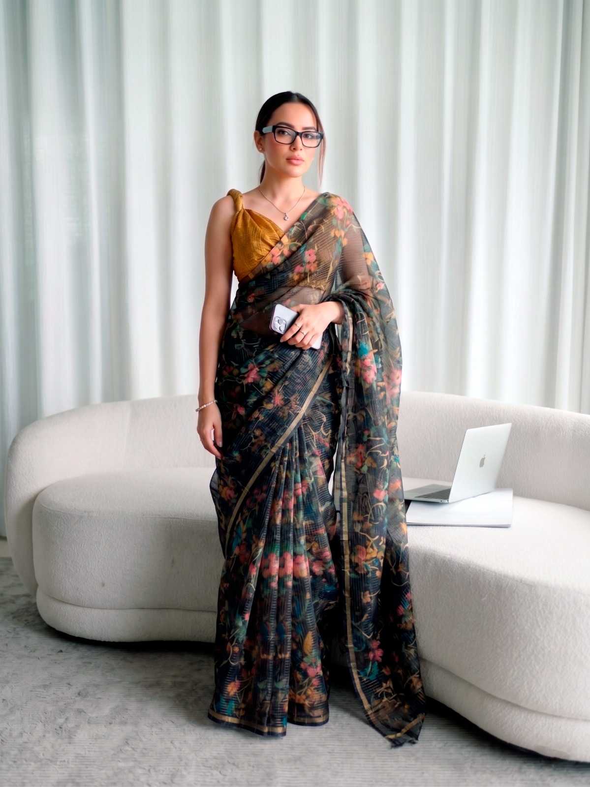 Soft Kota Printed Saree