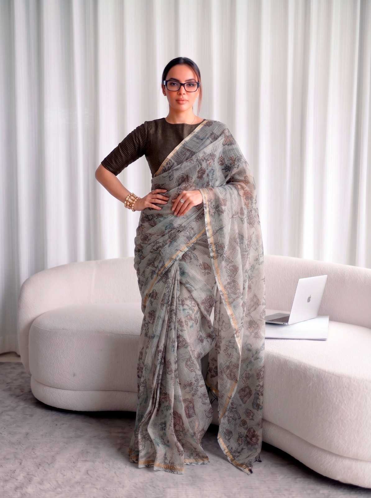 Soft Kota Printed Saree