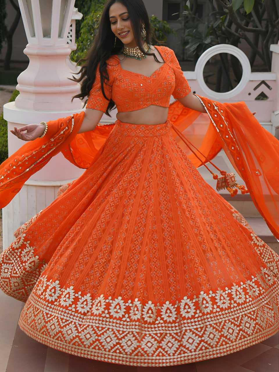 Embroidered Lehenga