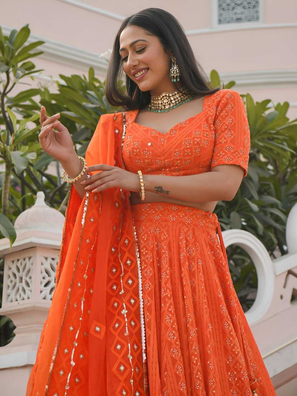 Embroidered Lehenga