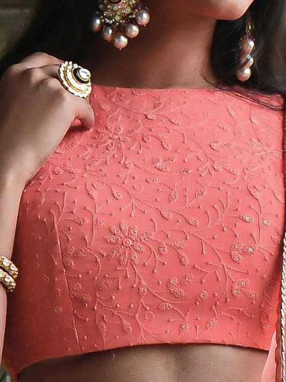Georgette Lehenga