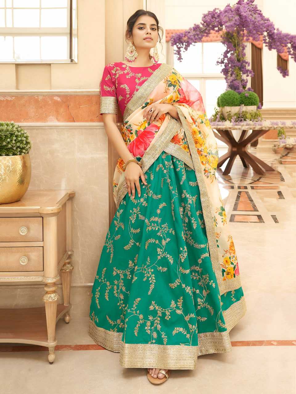 Art Silk Lehenga