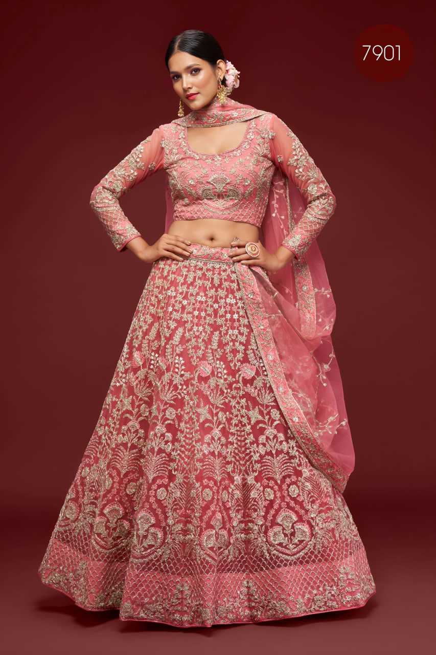 Soft Net Fancy Lehenga