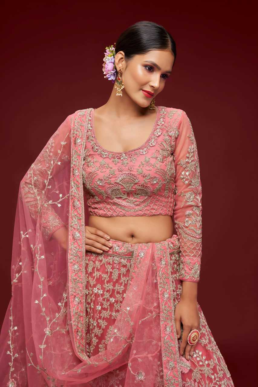 Soft Net Fancy Lehenga