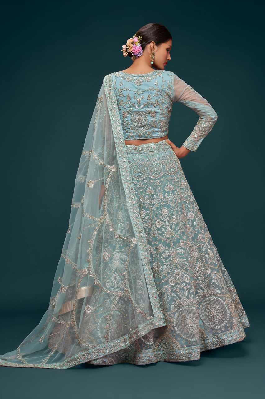 Net Designer Lehenga