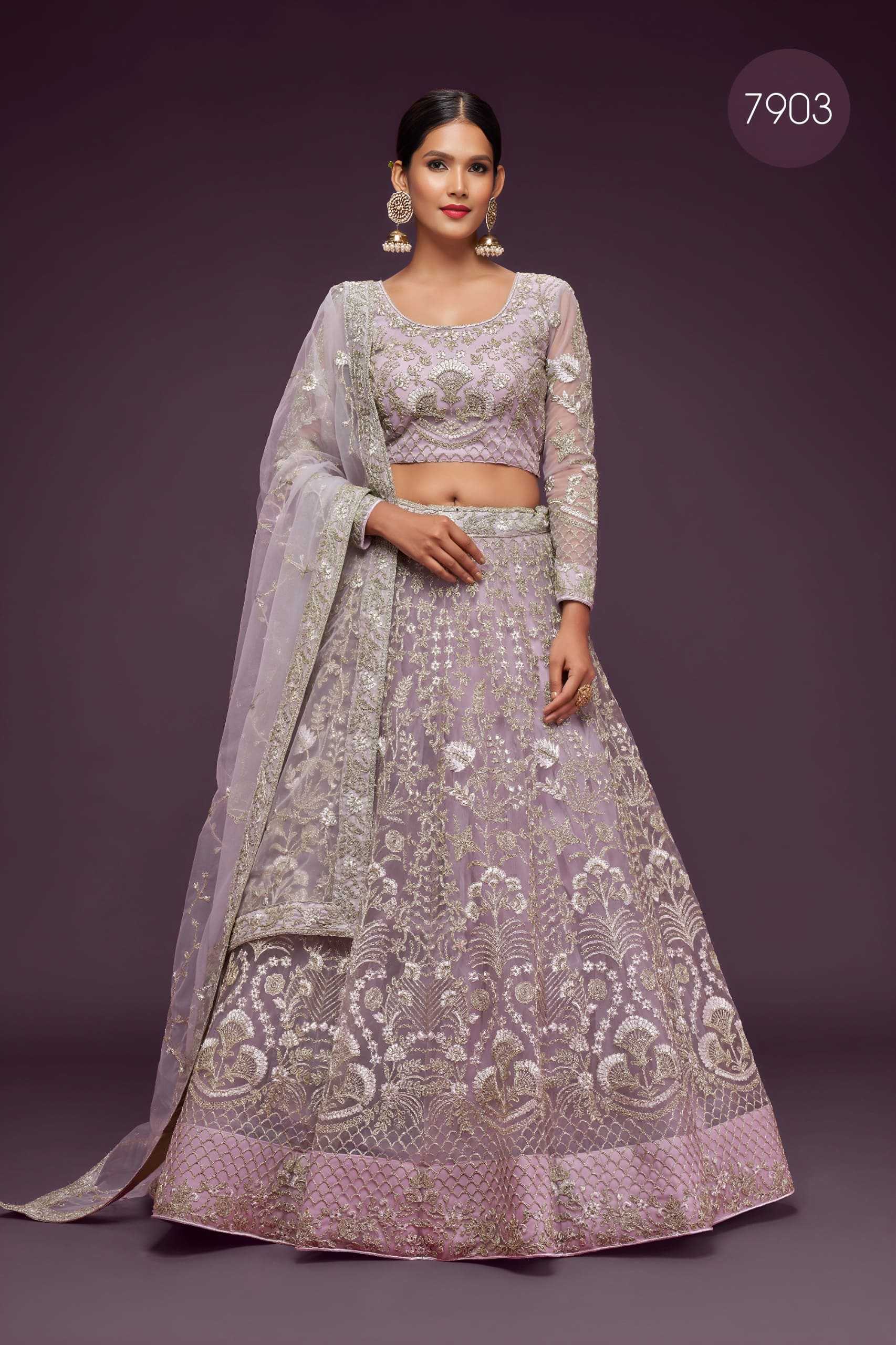 Soft Net Fancy Lehenga