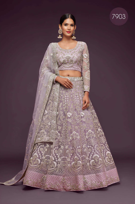 Soft Net Fancy Lehenga