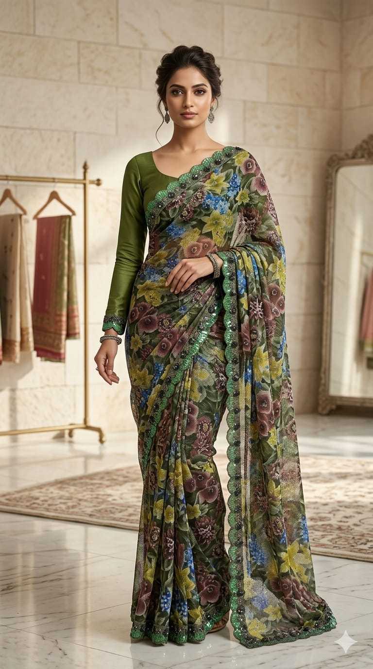 Fancy Ready To Wear Saree