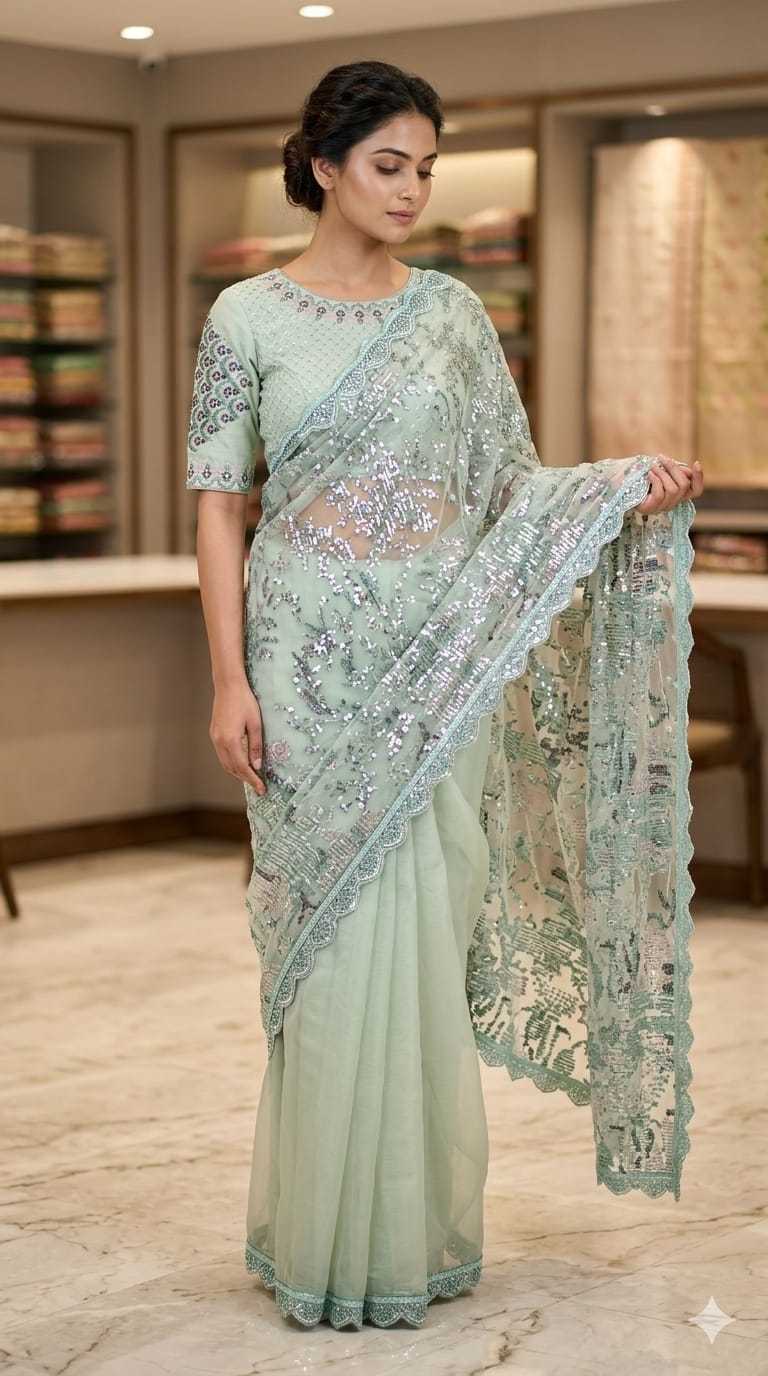 Fancy Ready To Wear Saree