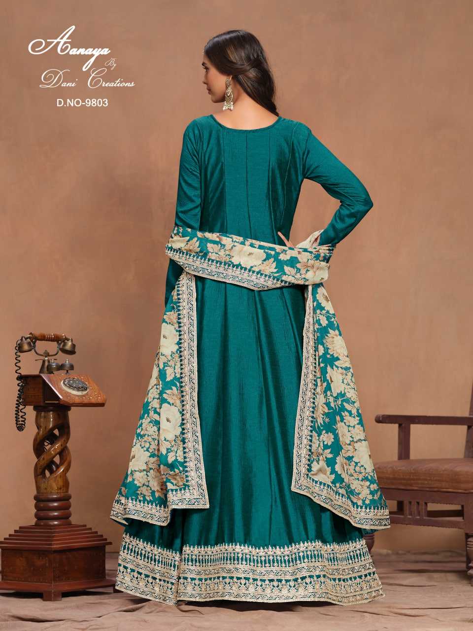 Art Silk Anarkali Suit