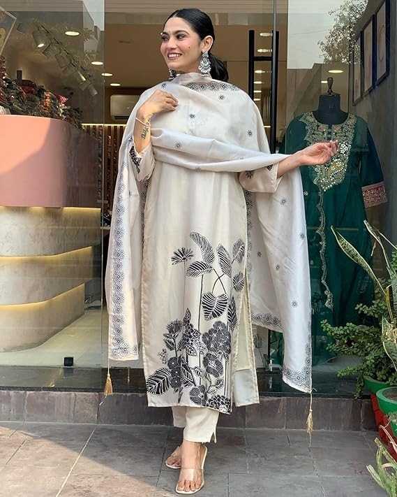 Viscose Rayon Printed Suit