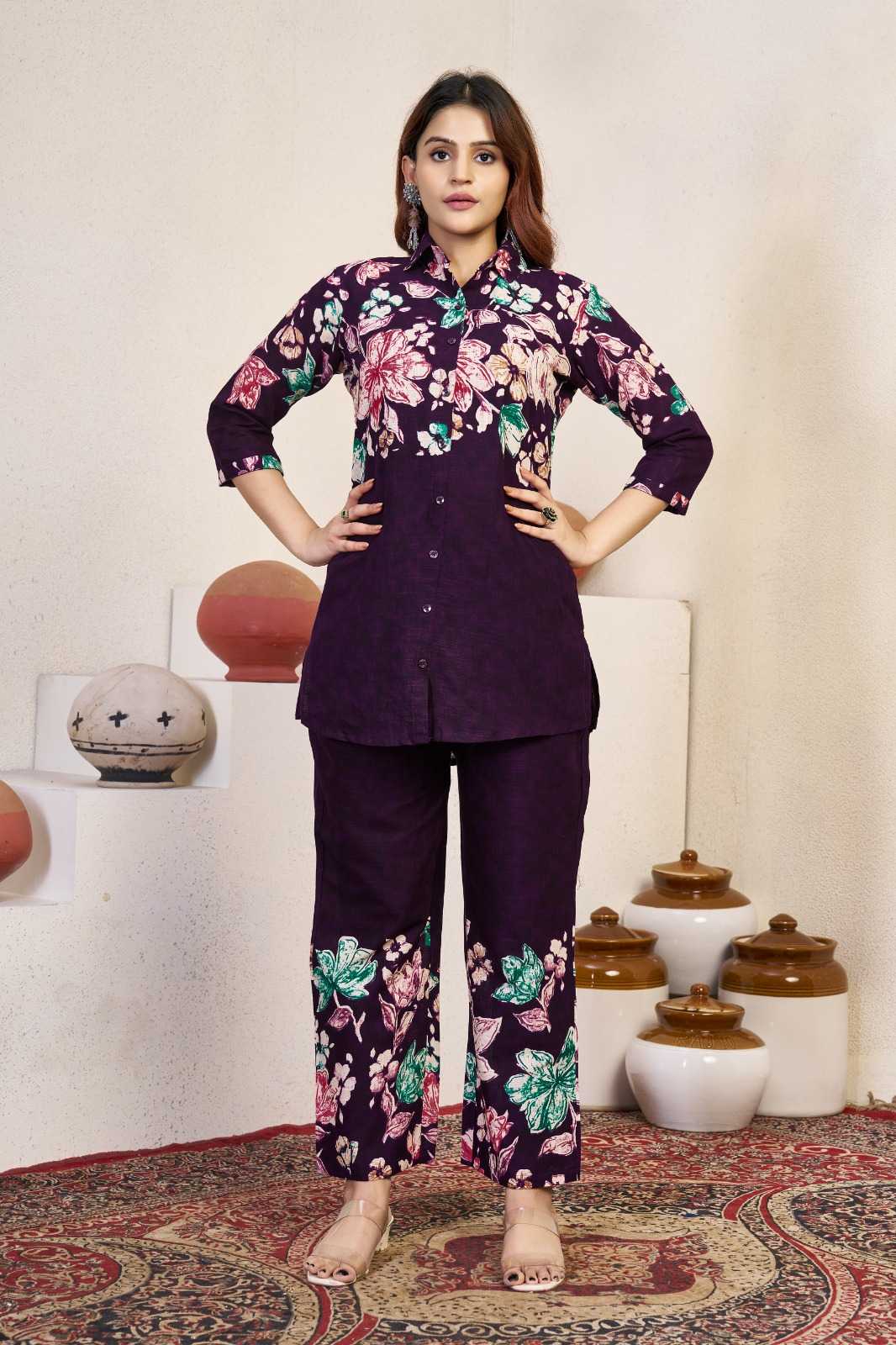 Pure Cotton Co-ord Set