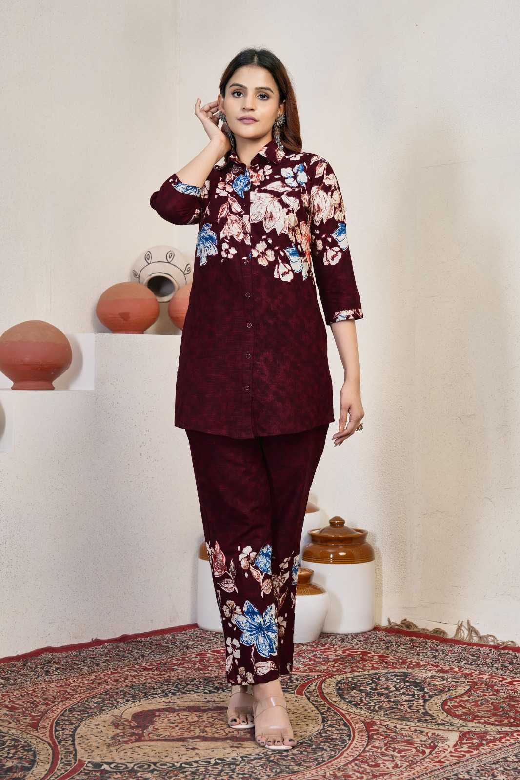 Pure Cotton Co-ord Set