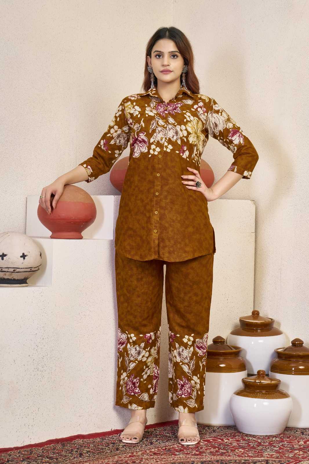 Pure Cotton Co-ord Set