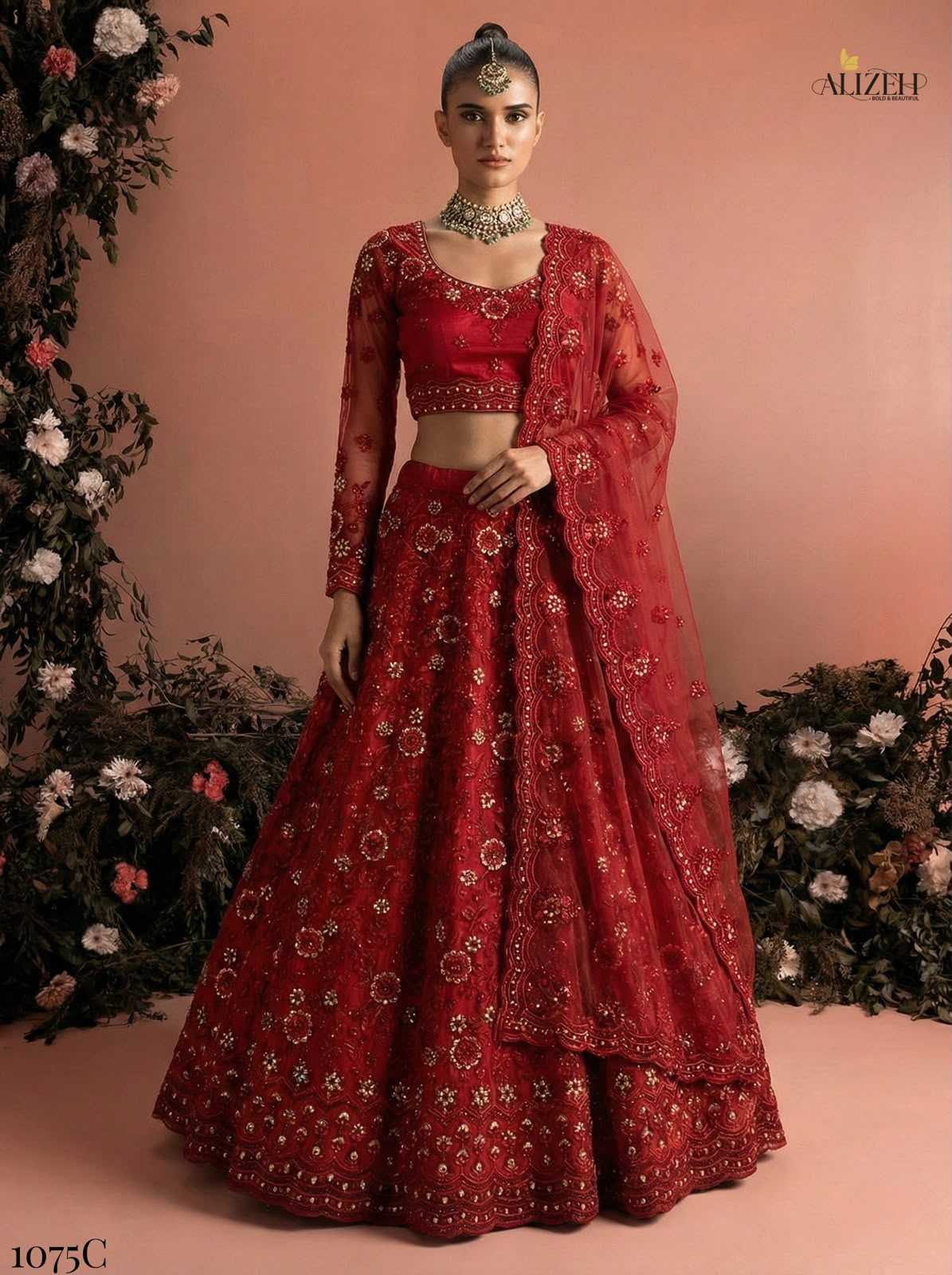 Net Lehenga Choli