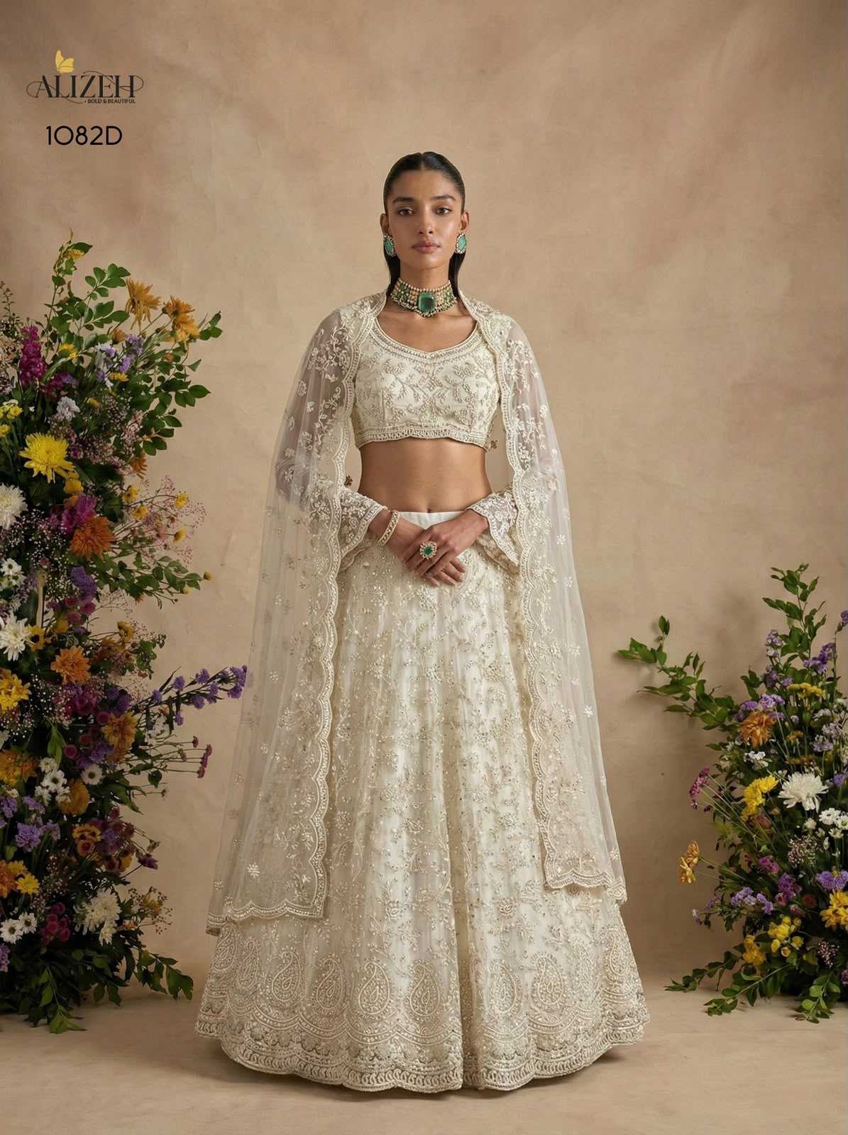Net Lehenga Choli