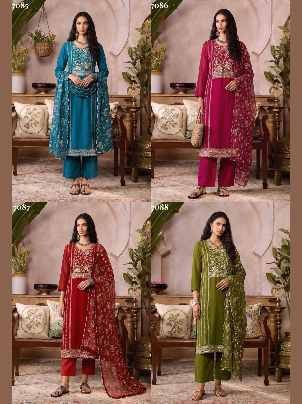 Organza Ladies Suit