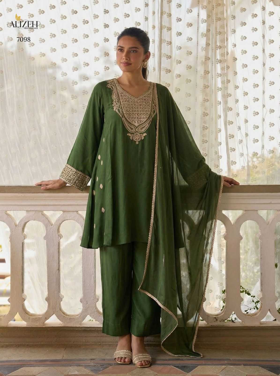 Soft Cotton Silk Ladies Suit