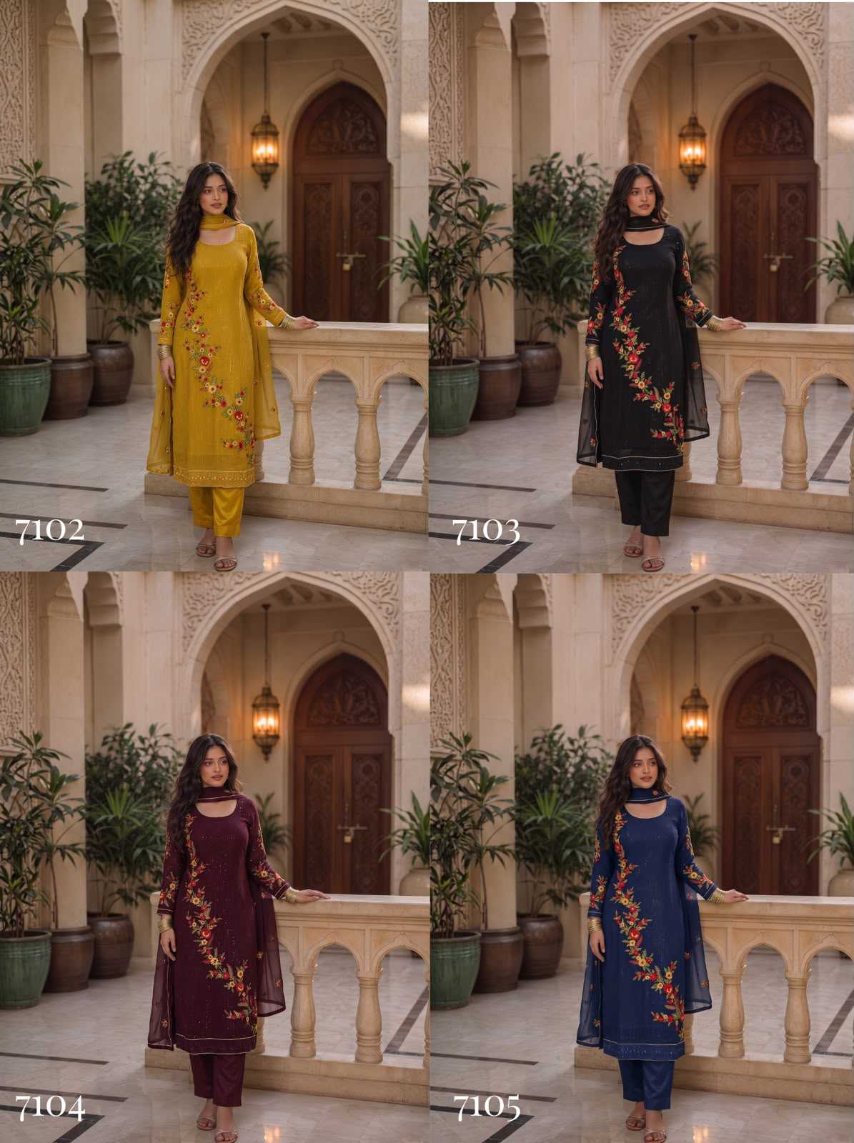 Georgette Suit