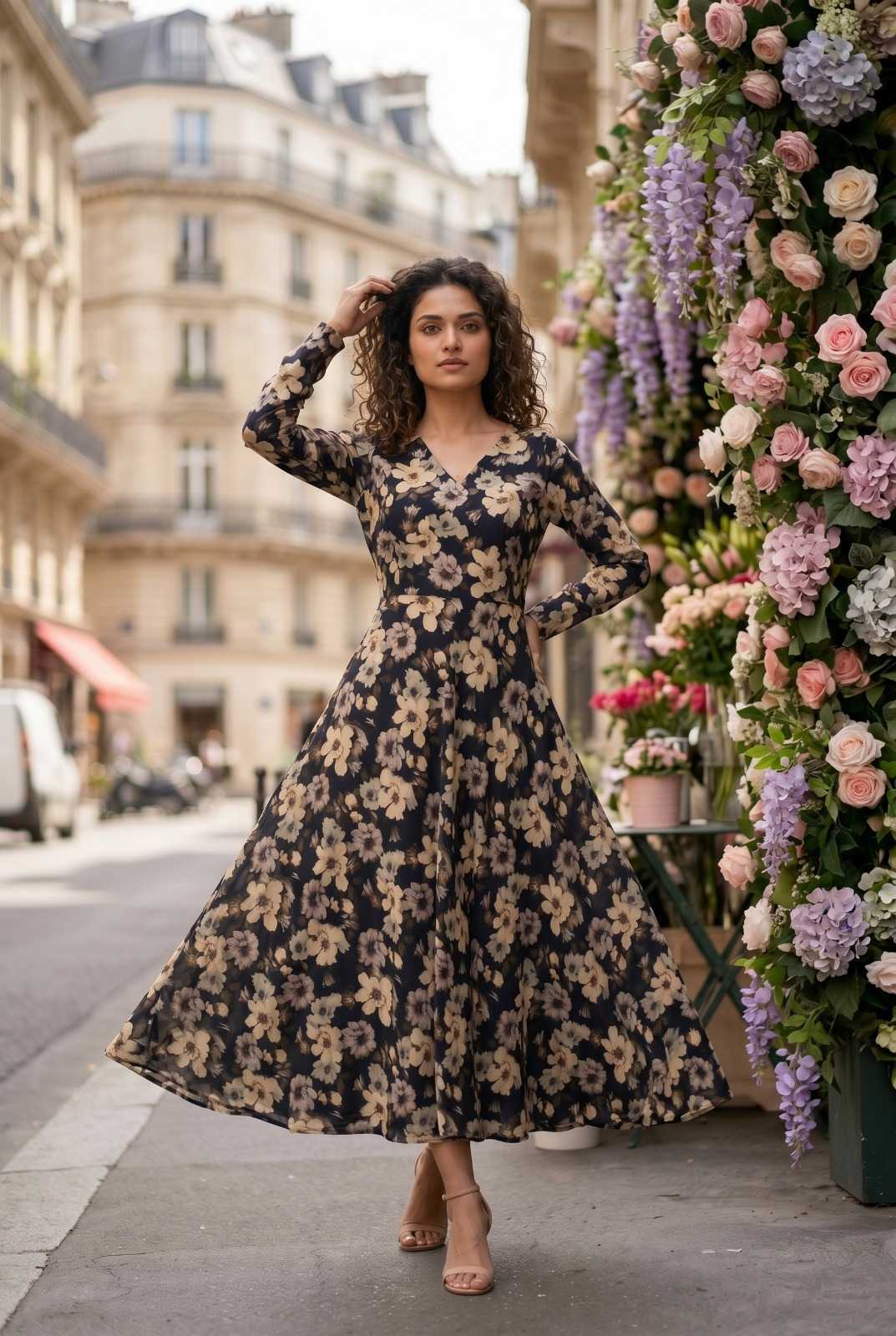 Georgette Printed Dress