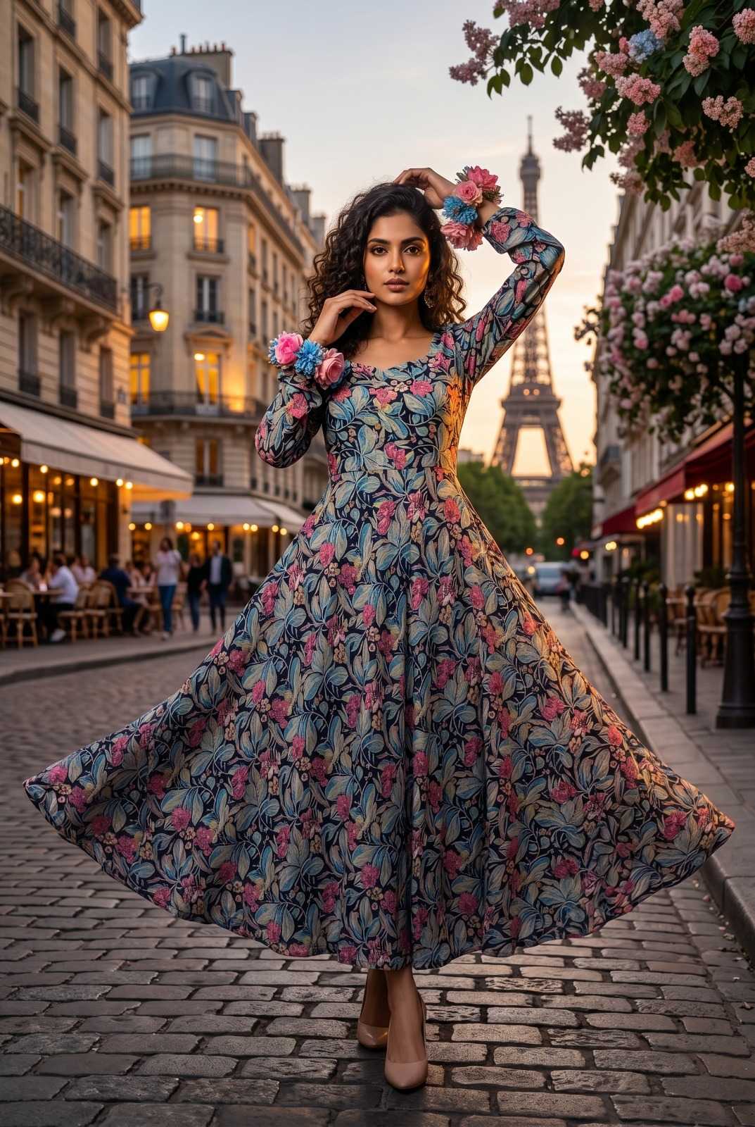 Georgette Printed Dress