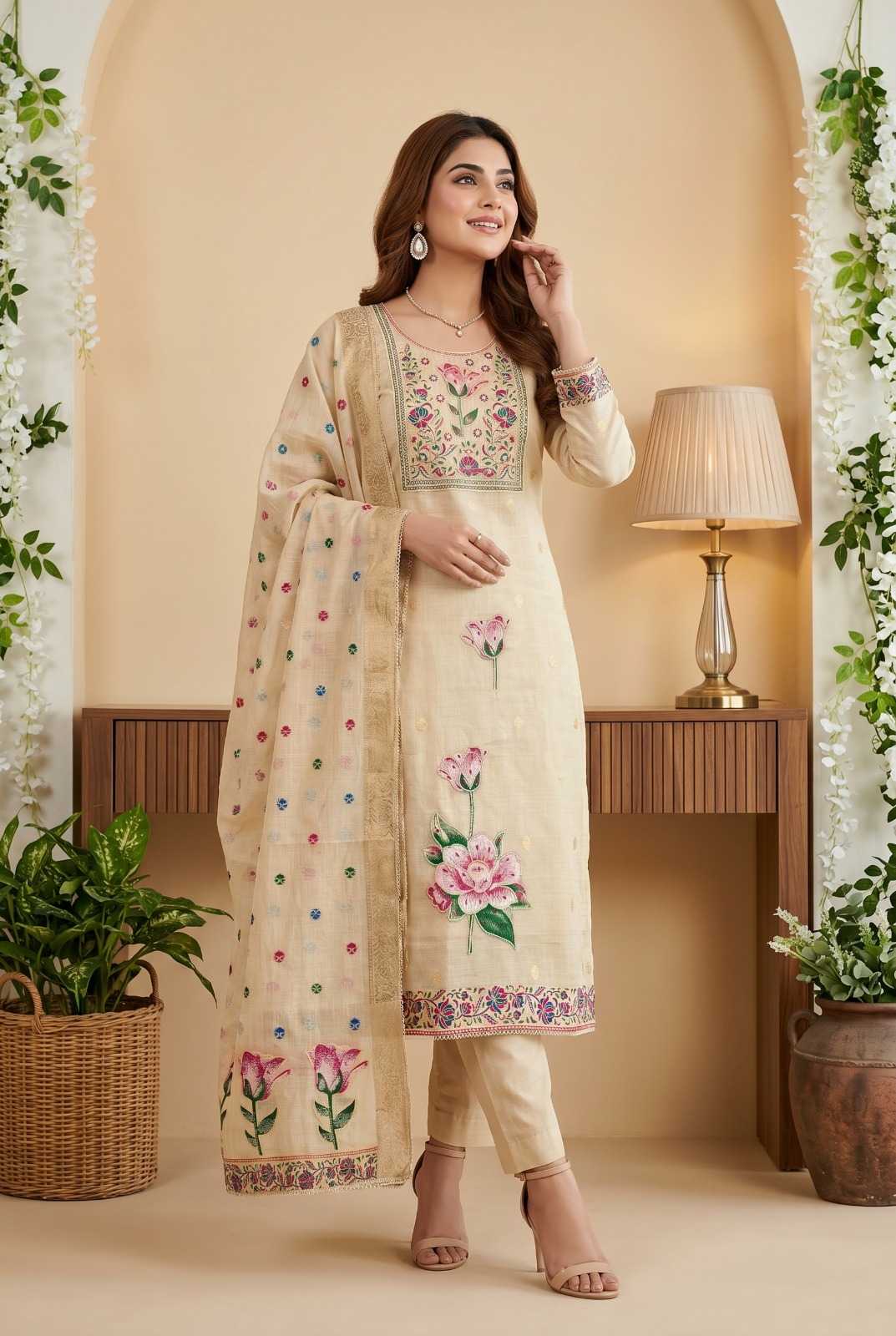 Banarasi Cotton Suit
