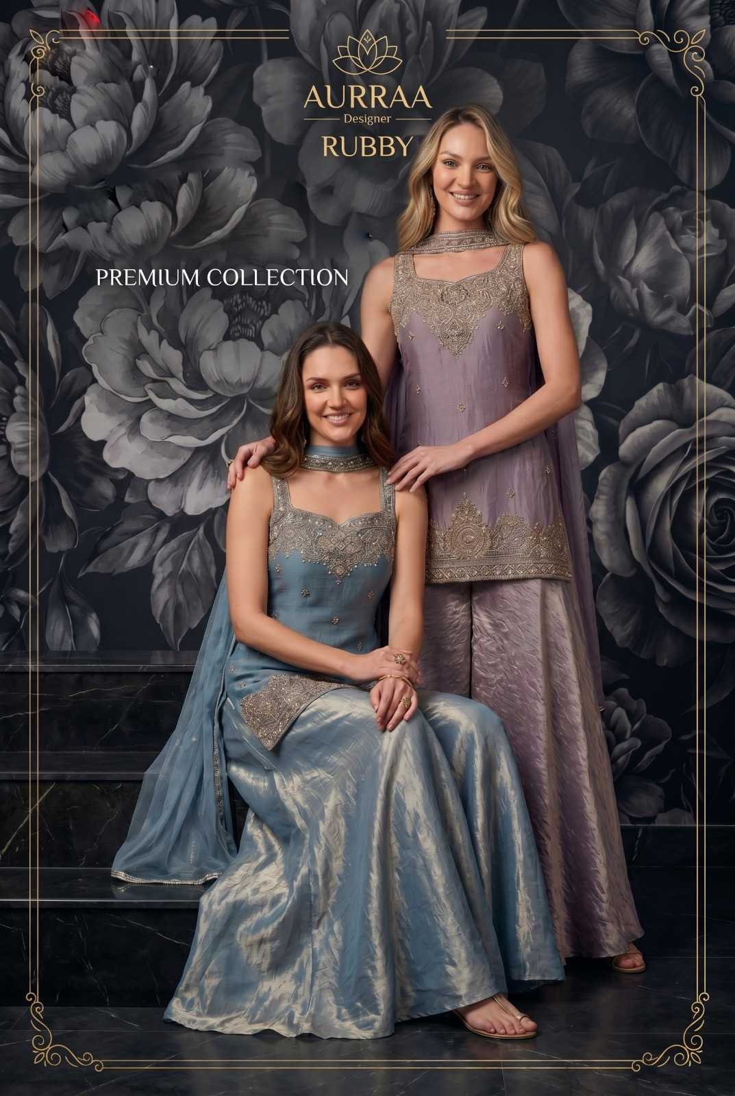 Silk Embroidery Suit