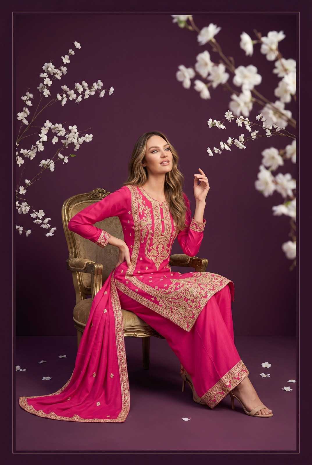 Chinon Ladies Salwar Suit
