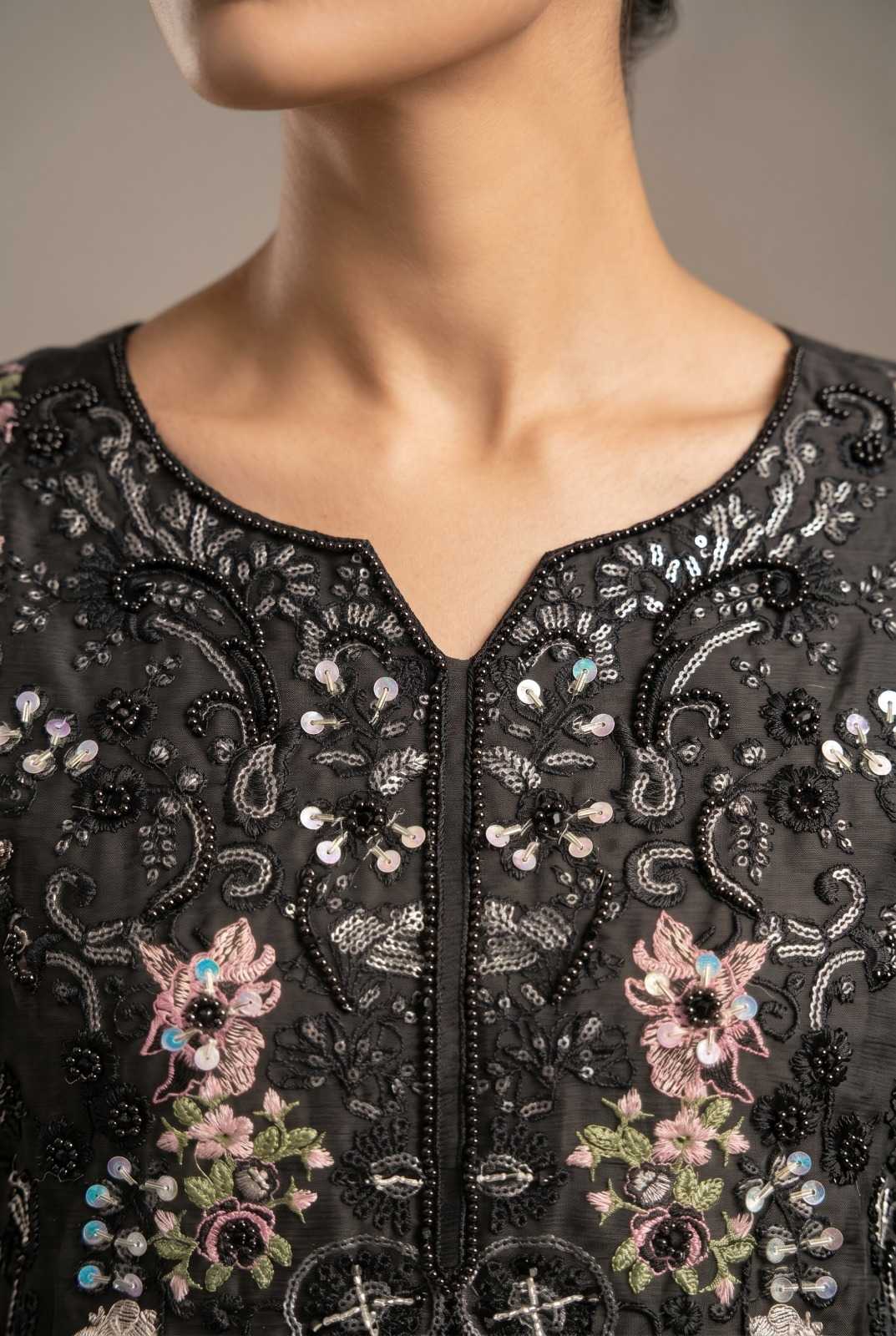 Chiffon Embroidery Suit