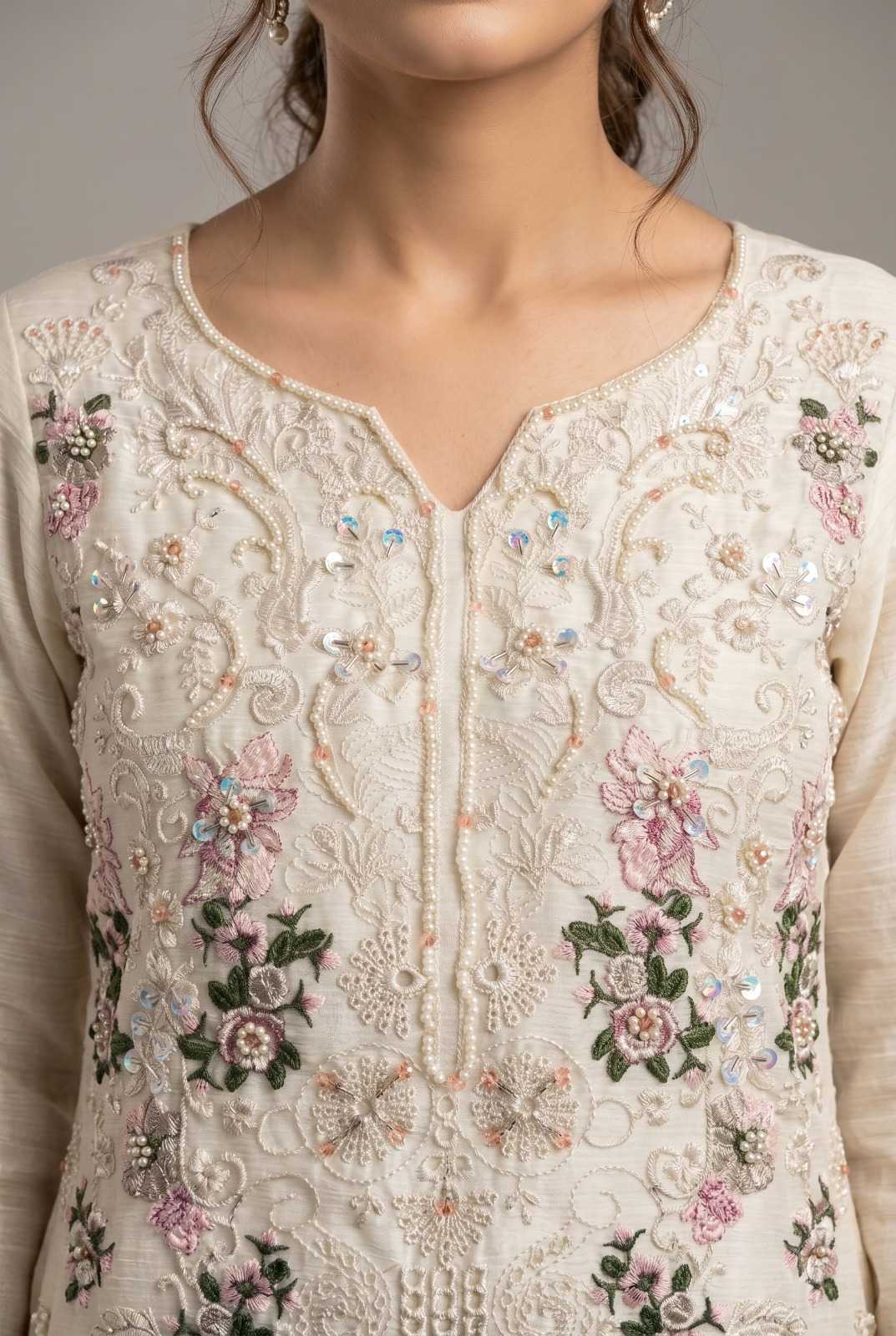 Chiffon Embroidery Suit