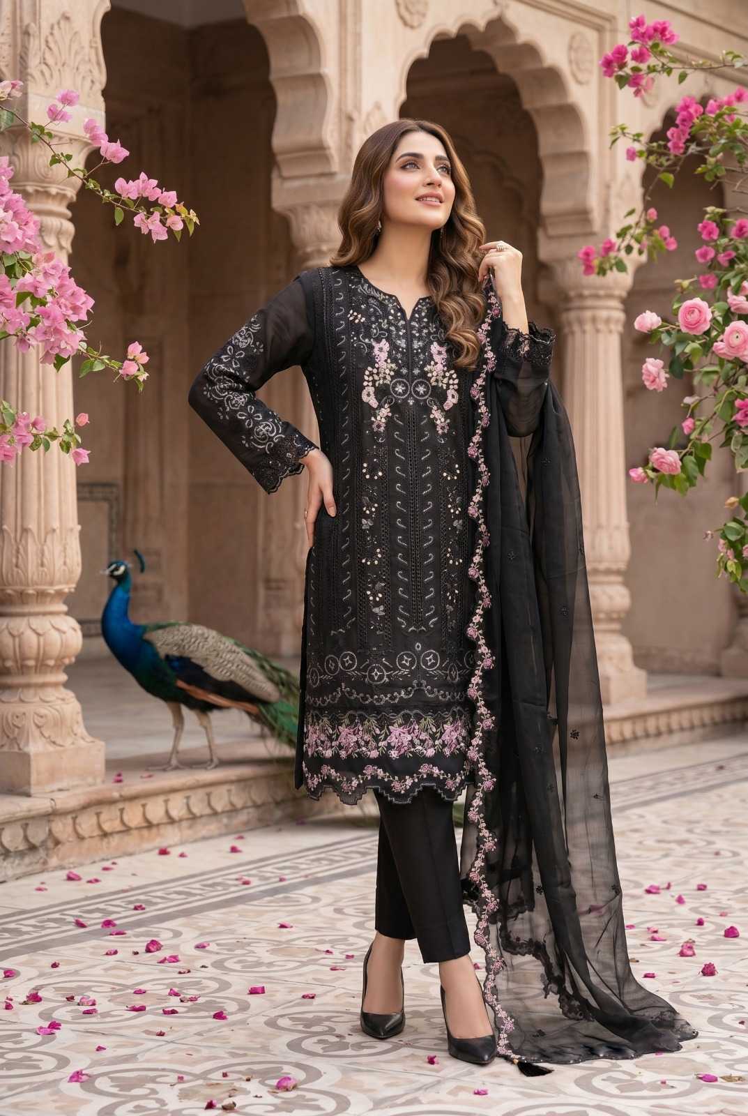 Chiffon Embroidery Suit