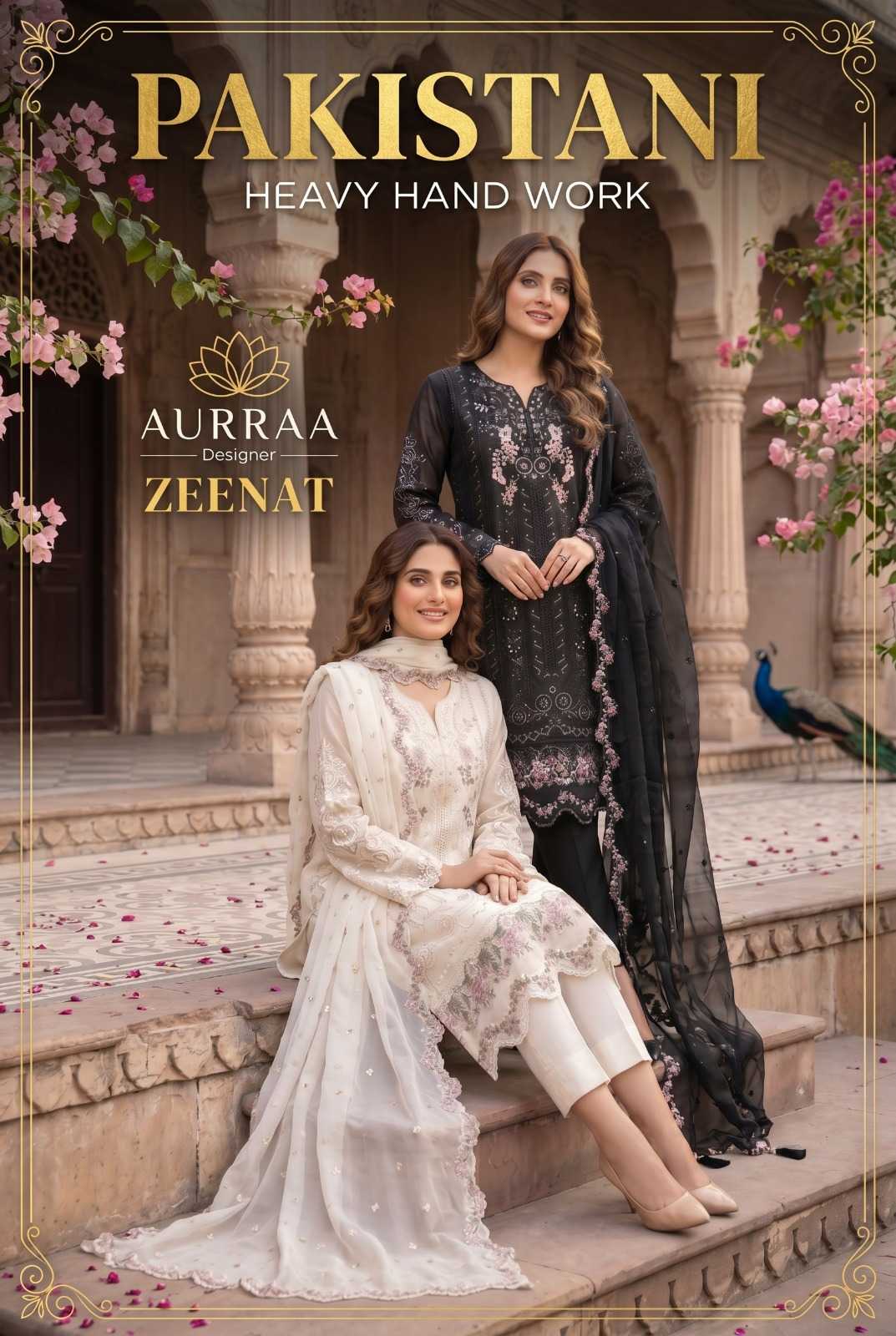 Chiffon Embroidery Suit
