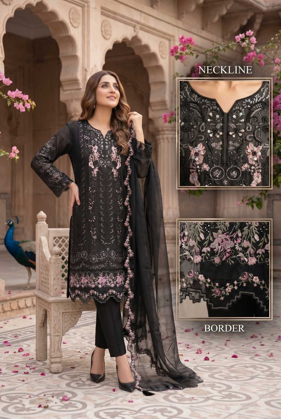Chiffon Embroidery Suit
