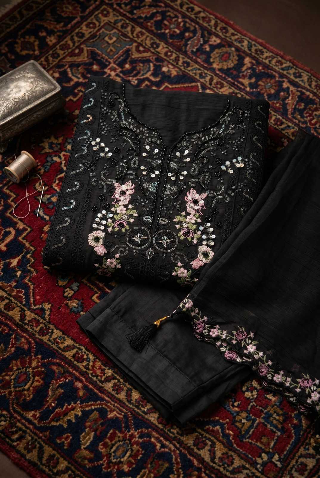 Chiffon Embroidery Suit