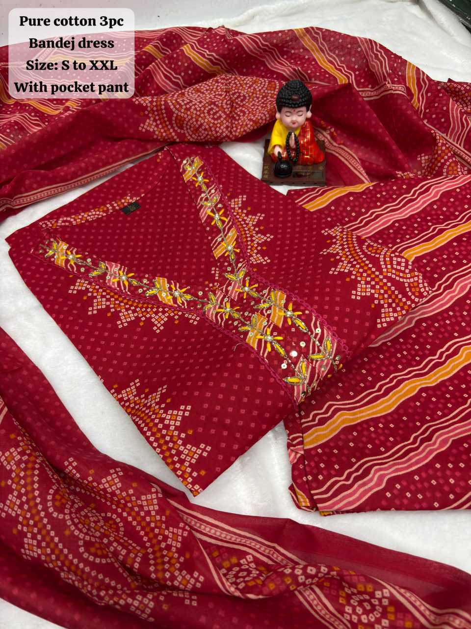 Cotton Printed Suit
