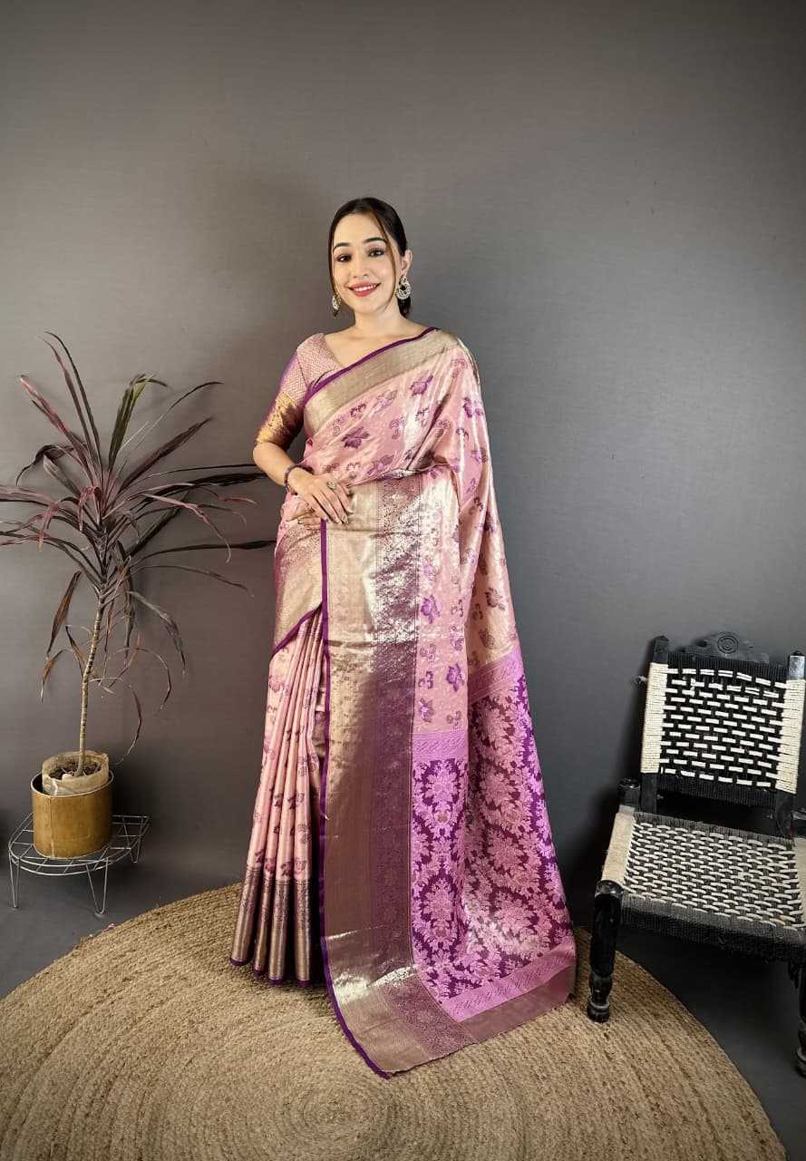 Kanjivaram Silk Floral Saree