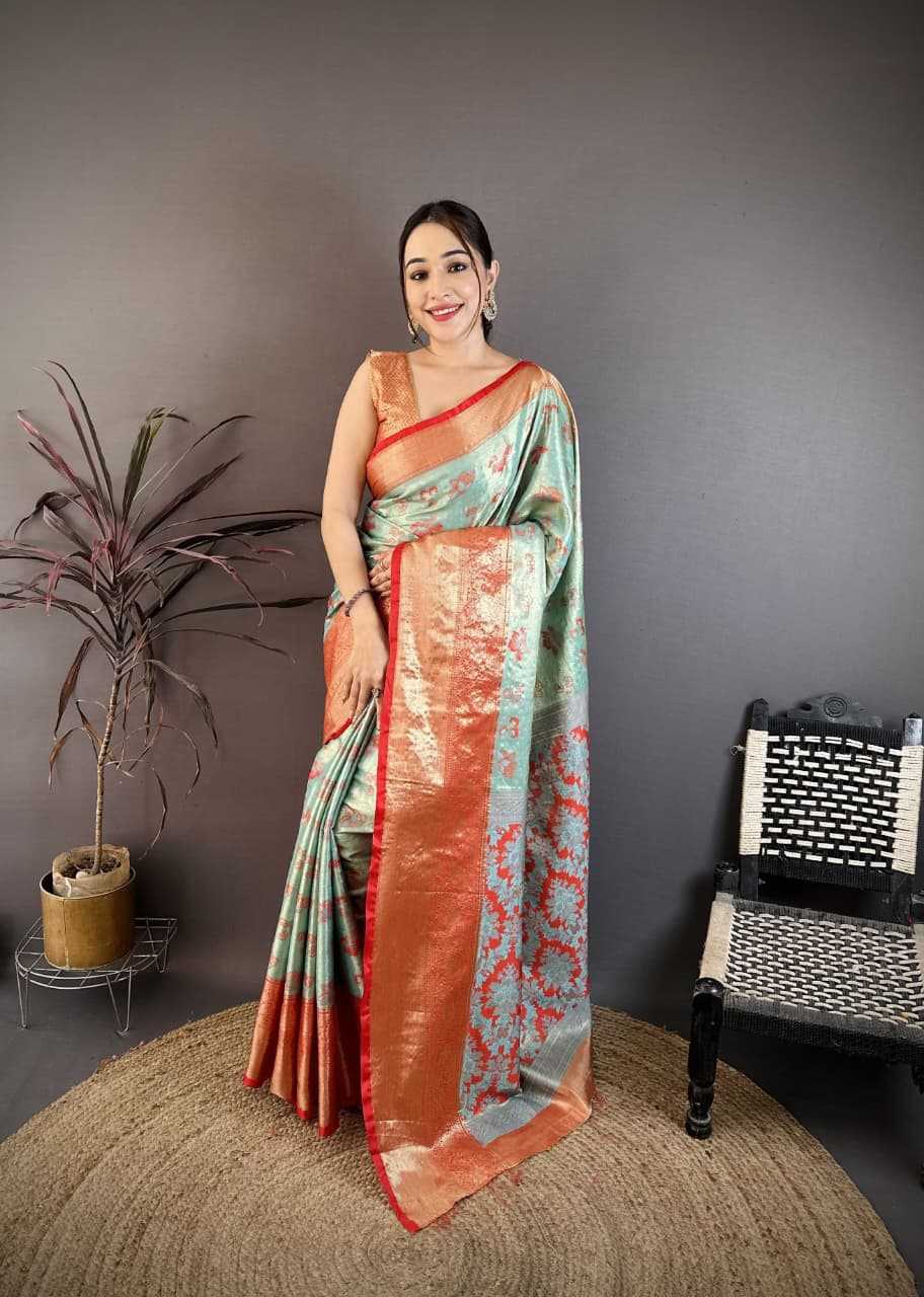 Kanjivaram Silk Floral Saree