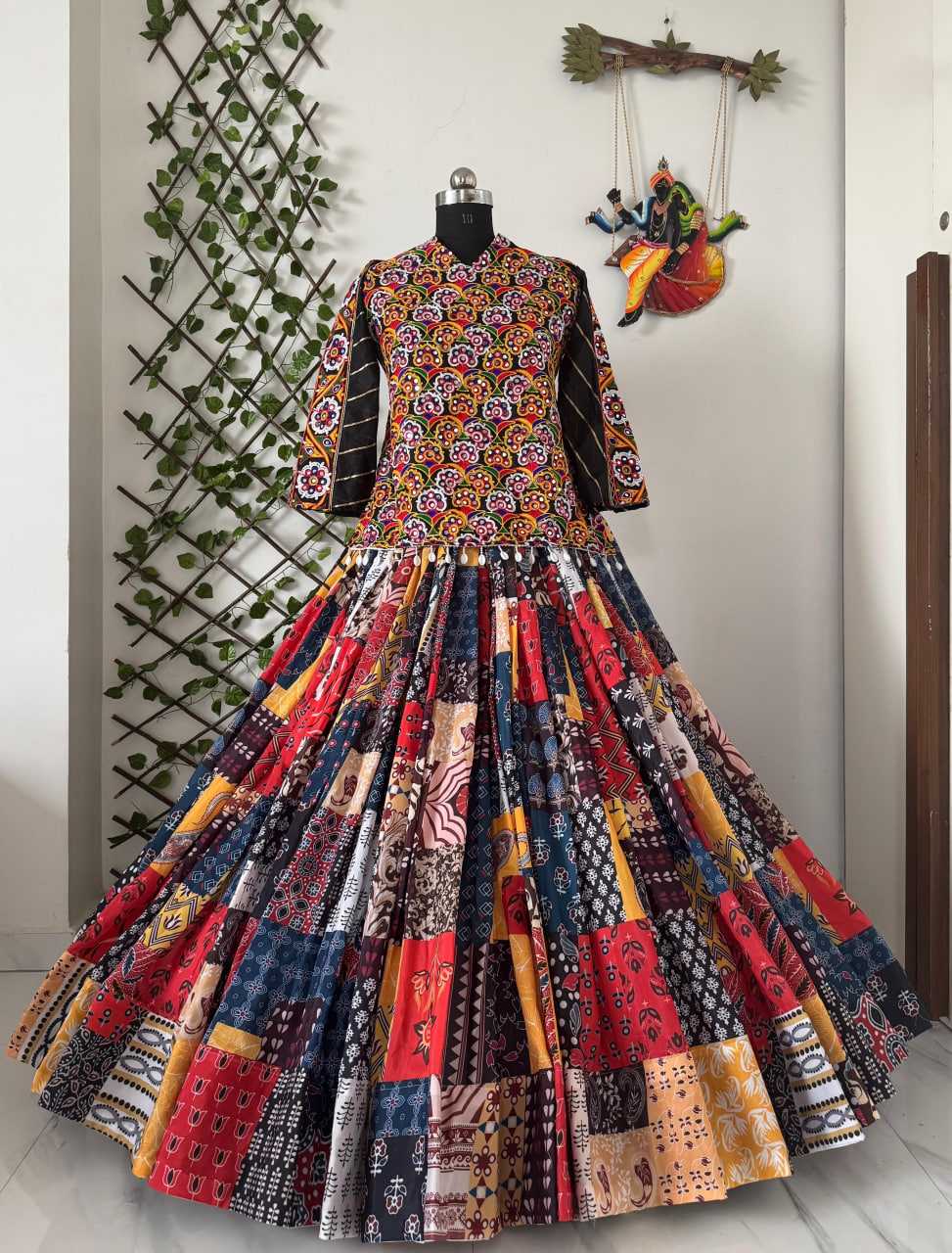 Muslin Cotton Designer Lehenga Choli