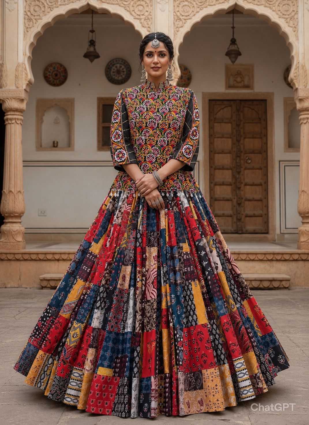 Muslin Cotton Designer Lehenga Choli